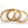 Image 1 : 14Kt Yellow Gold Filled Bangle Bracelet Collection