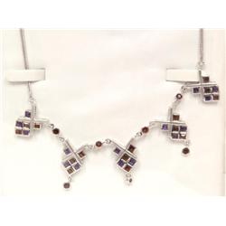 AAA Garnet Hand Craft Designer Necklace