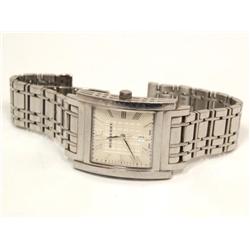 Burberry Swiss Made White Dial Men's Watch
