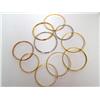 Image 1 : 14Kt Yellow Gold Filled Bangle Bracelet Collection