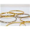 Image 3 : 14Kt Yellow Gold Filled Bangle Bracelet Collection