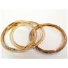 Image 1 : 14Kt Yellow Gold Filled Bangle Bracelet Collection