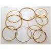 Image 1 : 14Kt Yellow Gold Filled Bangle Bracelet Collection