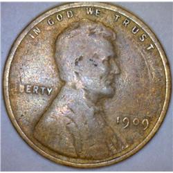 1909 Lincoln Cent Very Good