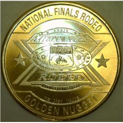 1997 National Finals Rodeo Golden Nugget Token