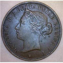 1894 Jersey 1/12 Shilling Extra Fine
