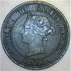 1882-H Canada Large Cent Extra Fine