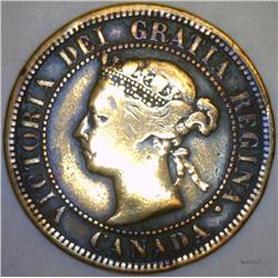 1888 Canada Large Cent Very Fine