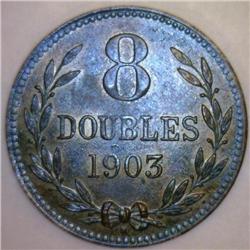 1903 Gurnsey 8 Doubles Uncirculated