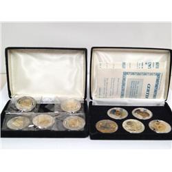 Silver & 24Kt Constitution Coins & Presidents Coin