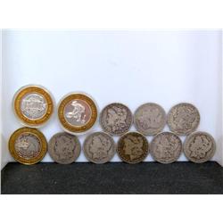 Morgan Silver Dollars and Real Silver Strikes