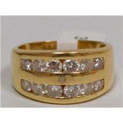 2.00 Diamonds Hand Made Chanel Set Men's Band
