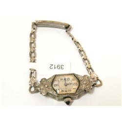 1900's Rare Diamonds Hand Engrave Illinois Watch