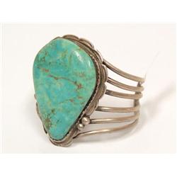 HANDMADE RARE 250Ctw Navajo Indian Turquoise Hand