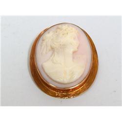 1800's Vintage Cameo Antique Brooch