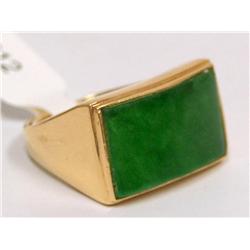 AAA Imperial Jade Hand Made Ring