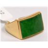 Image 1 : AAA Imperial Jade Hand Made Ring