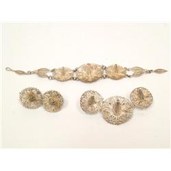 1900's Prehispanic Hand Made Design Bracelet