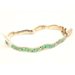 AAA  Australian Black Fire Opal Ladies Bracelet