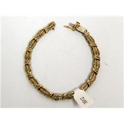 2.00Ctw Diamonds SS Link Ladies Tennis Bracelet