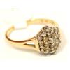 Image 3 : Diamonds Cluster Hand Made Ladies Ring