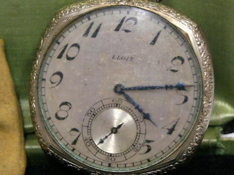 1800's Elgin Vintage WindUp Pocket Watch