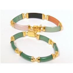 AAA Green Jade Dragon Bracelet