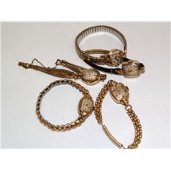 Lot of 5 Vintage Ladies Watches
