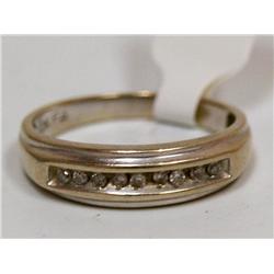 Diamonds Hand Made Men's Band