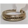 Image 1 : Diamonds Hand Made Men's Band