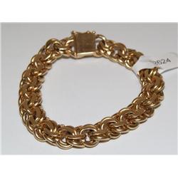 14K Heavy Gold Bracelet 52gr