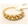 Image 1 : AAA Yellow Citrine SSS Design Ladies Ring