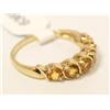 Image 2 : AAA Yellow Citrine SSS Design Ladies Ring