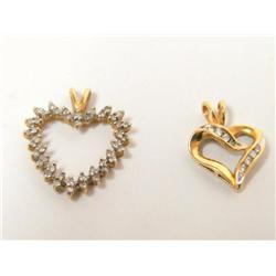 Diamonds Heart Shape Ladies Pendant