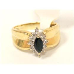 AAA Cashmere Sapphire & Diamonds Ladies Ring