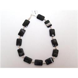 Black & White Seaside Agate Necklace