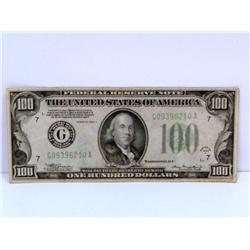 1934A  $100 Federal Reserve Note