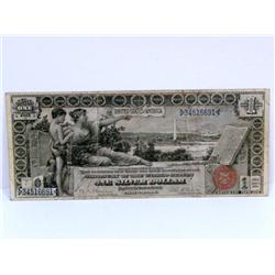 1896 $1 Silver Certificate  Instructional Note