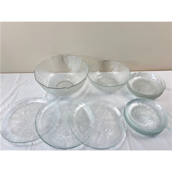 Floral Themed Glassware