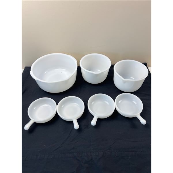 Milk Glass Kitchenware