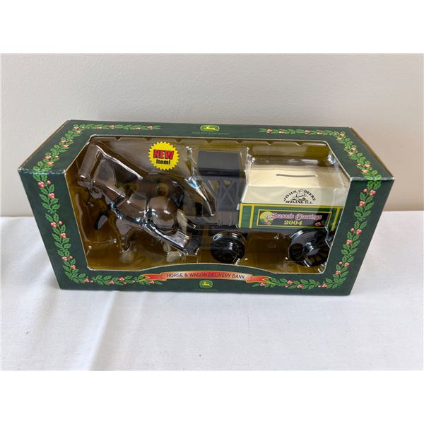John Deere Horse & Wagon Delivery Bank