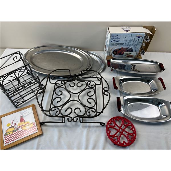 Serving Trays and Trivets