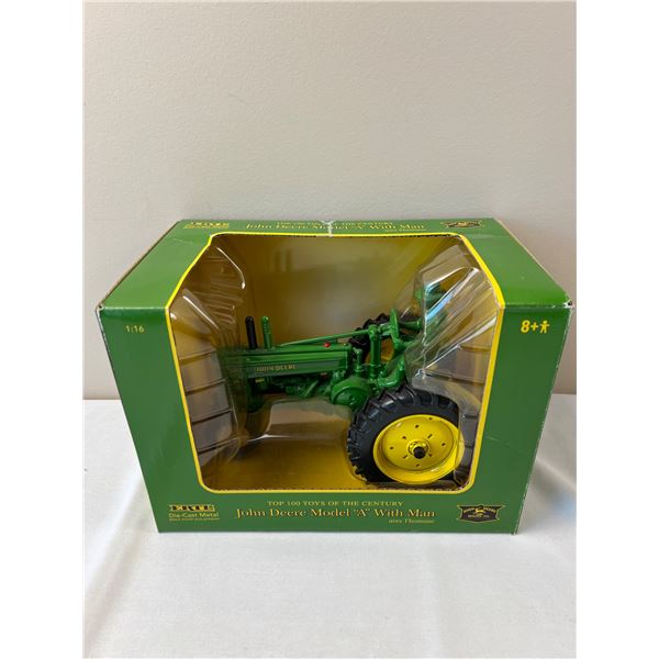 John Deere Model "A" With Man