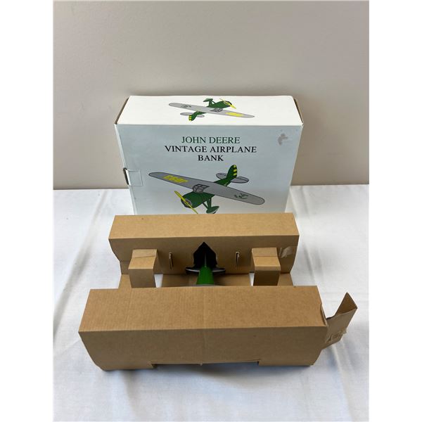 John Deere Vintage Airplane Bank