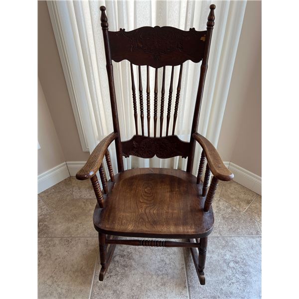 Wooden Rocking Chair