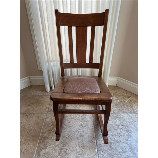 Upholstered Rocking Chair