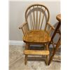 Image 2 : Wooden High Chair & Stool