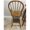 Image 3 : Wooden High Chair & Stool