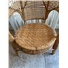 Image 5 : Wicker Rattan Chair & Cushion