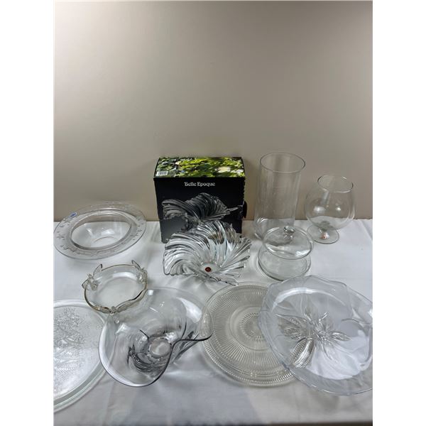 Assortment of Glassware